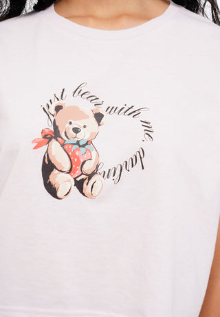 Áo Thun Nữ tay Ngắn In Họa Tiết