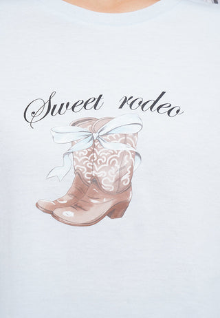 Áo Thun Nữ tay Ngắn In Họa Tiết