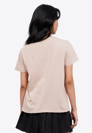 Áo Thun Nữ tay Ngắn In Họa Tiết