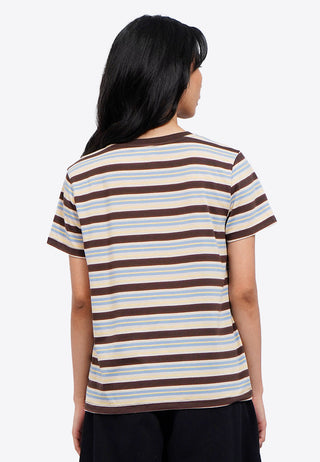 Áo Thun Ngắn Tay Kẻ Ngang