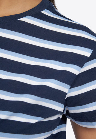 Áo Thun Ngắn Tay Kẻ Ngang