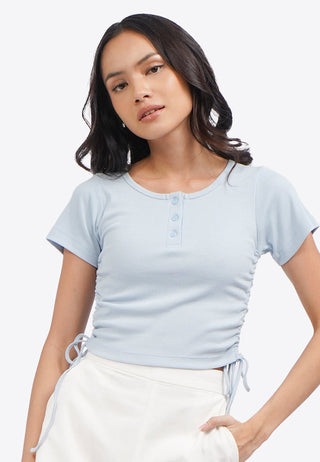 Áo Thun Cột Dây Bên Hông