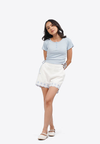 Áo Thun Cột Dây Bên Hông