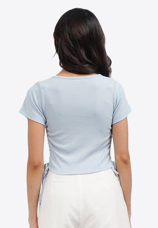 Áo Thun Cột Dây Bên Hông