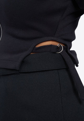 Áo Polo Cắt Eo Có Khuy