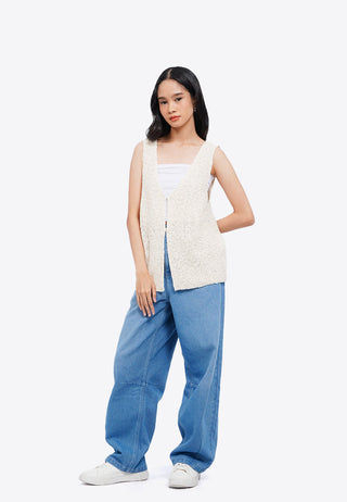 Áo Vest Nữ Dệt Kim