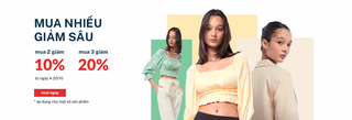 Top buy 2 off 10% buy 3 off 20%