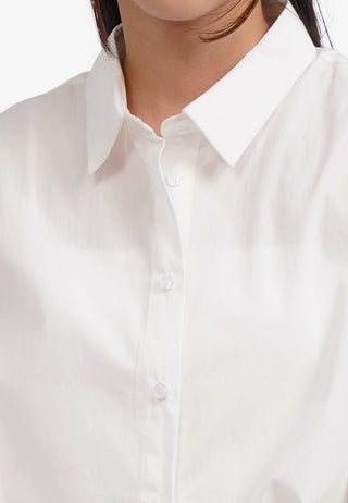 Áo Sơ Mi Oversize Xẻ Tà Phía Sau