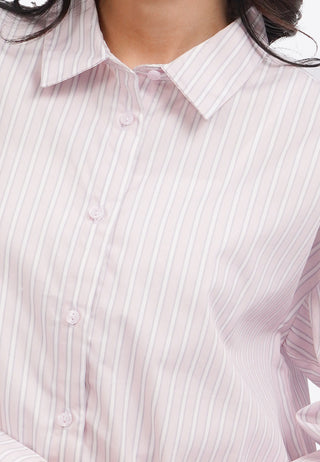 Áo Sơ Mi Dài Tay Cột Dây Phía Sau