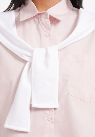 Áo Sơ Mi Kiểu Dài Tay Có Thắt Kiểu