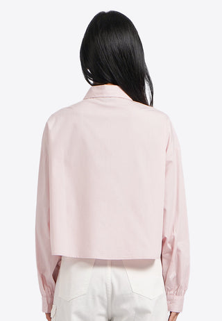 Áo Sơ Mi Kiểu Dài Tay Có Thắt Kiểu