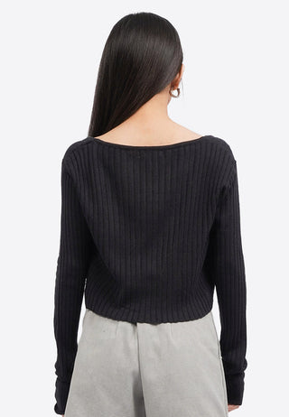 Áo Cardigan Cột Nơ