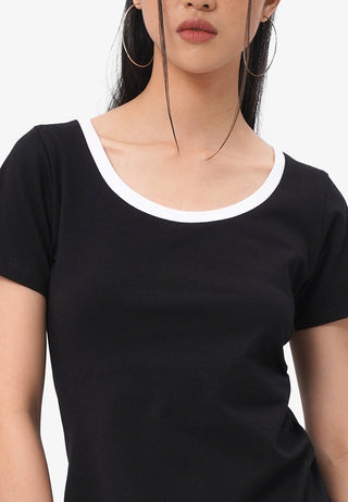 Đầm Mini Dress Xếp Nếp Bên Hông