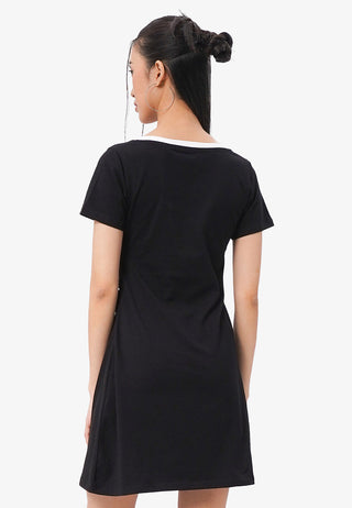 Đầm Mini Dress Xếp Nếp Bên Hông