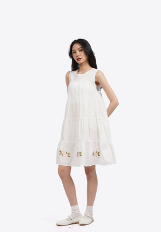 Đầm Midi Dress Không Tay