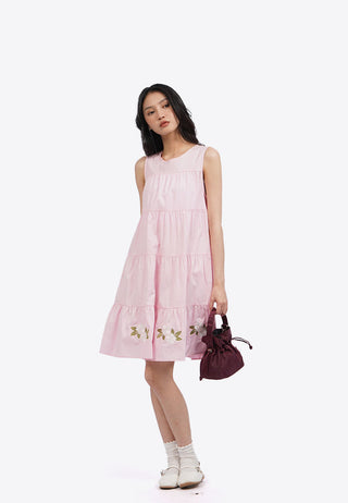 Đầm Midi Dress Không Tay