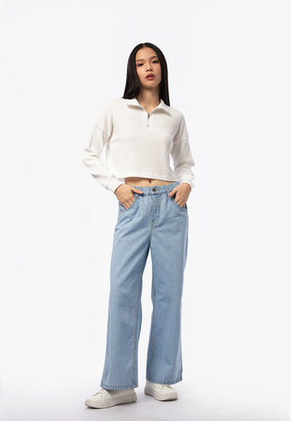 Quần Denim Lưng Thun