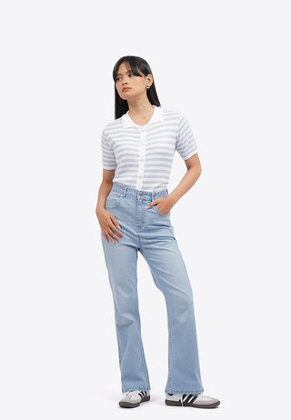 Quần Denim Ống Loe