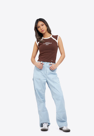 Quần Denim Ống Rộng
