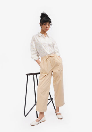 Quần Ống Rộng Lưng Thun