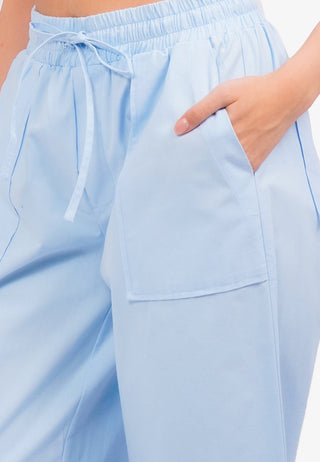 Quần Ống Rộng Lưng Thun