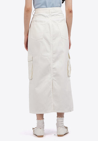 Chân Váy Denim Túi Hộp