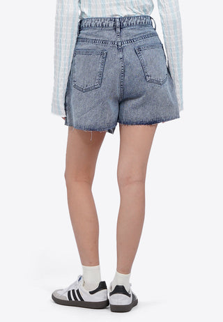 Quần Short Denim Giả Váy
