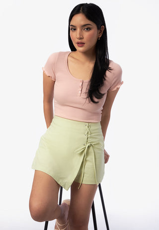 Váy Mini Skirt Cột Dây