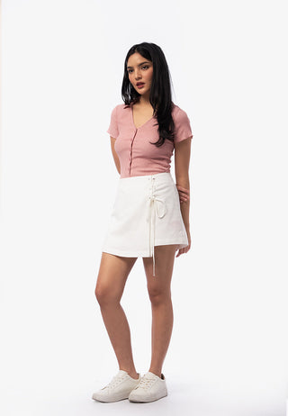 Váy Mini Skirt Cột Dây