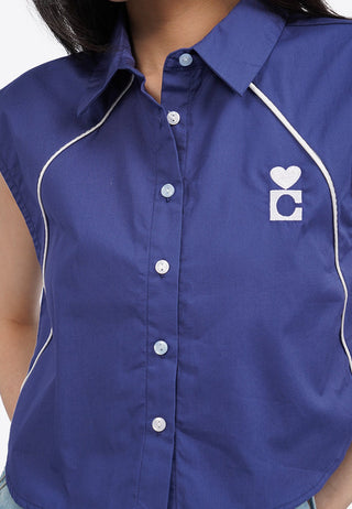 Áo Sơ Mi Kiểu Không Tay