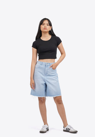 Quần Short Denim