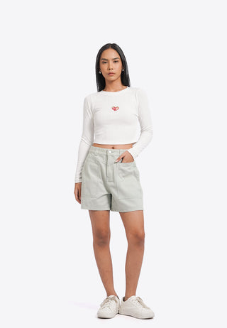 Quần Short Nữ Cạp Cao