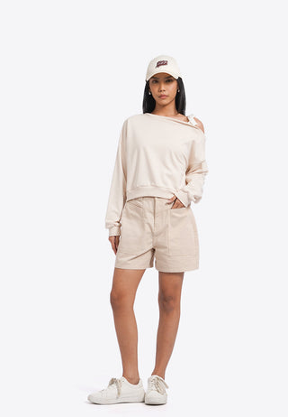 Quần Short Nữ Cạp Cao