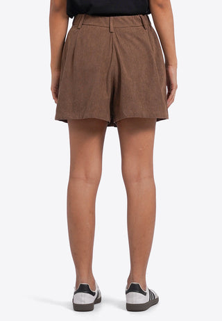 Quần Short Xếp Ly Vải Nhung
