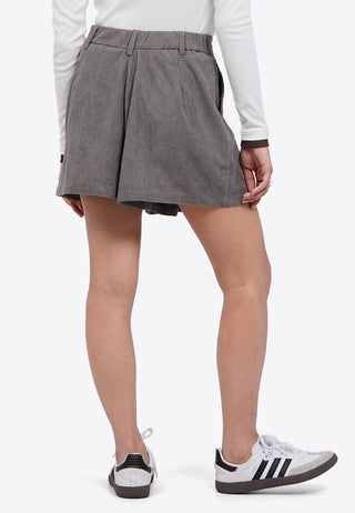 Quần Short Xếp Ly Vải Nhung
