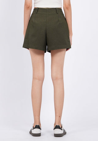 Quần Short Cạp Cao