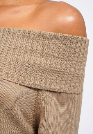 Áo Thun Trễ Vai Dài Tay