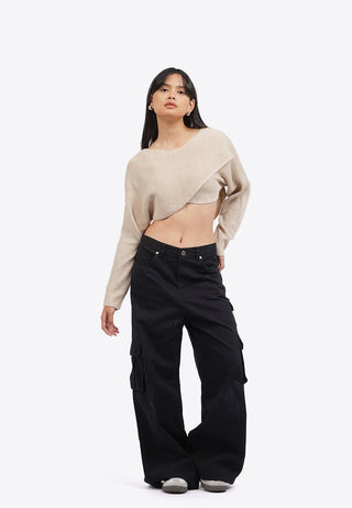 Áo Dệt Kim Vạt Chéo
