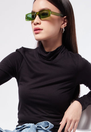 Áo Dài Tay Cổ Lọ