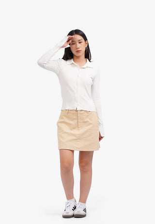 Áo Thun Polo Dài Tay Ống Loe