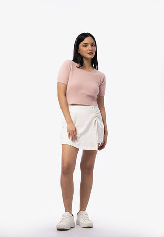 Áo Crop Top Lông Thỏ