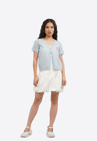 Áo Dệt Kim Tay Ngắn