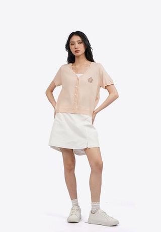 Áo Dệt Kim Tay Ngắn