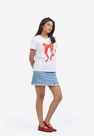 Áo Thun Oversize In Họa Tiết