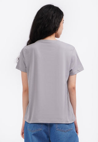 Áo Thun Phom Rộng In Họa Tiết