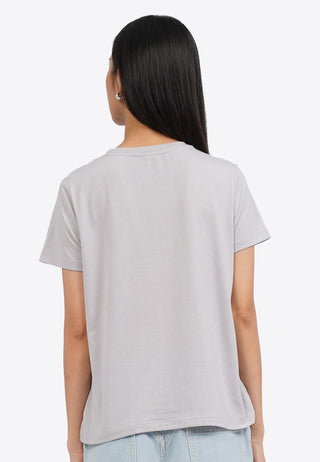 Áo Thun Nữ tay Ngắn In Họa Tiết