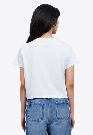 Áo Thun Nữ tay Ngắn In Họa Tiết