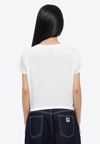 Áo Thun Nữ tay Ngắn In Họa Tiết