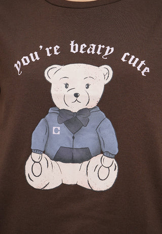 Áo Thun Nữ tay Ngắn In Họa Tiết