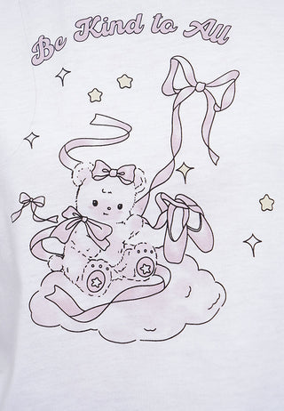 Áo Thun Nữ tay Ngắn In Họa Tiết